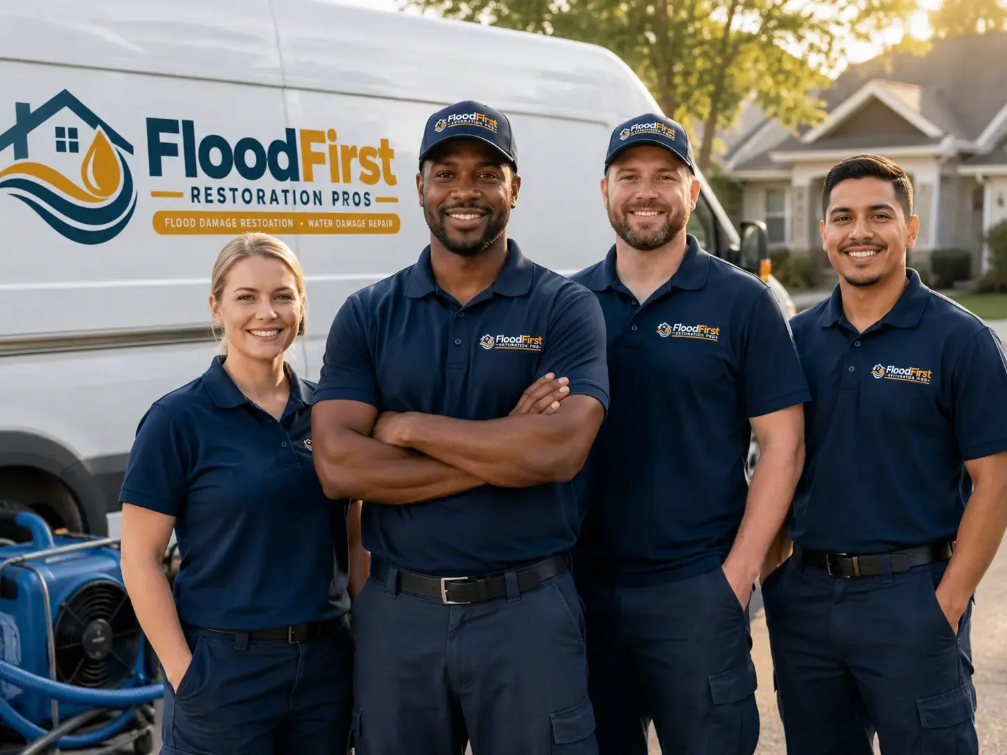 Flood Damage Restoration company in Hammondsville, OH