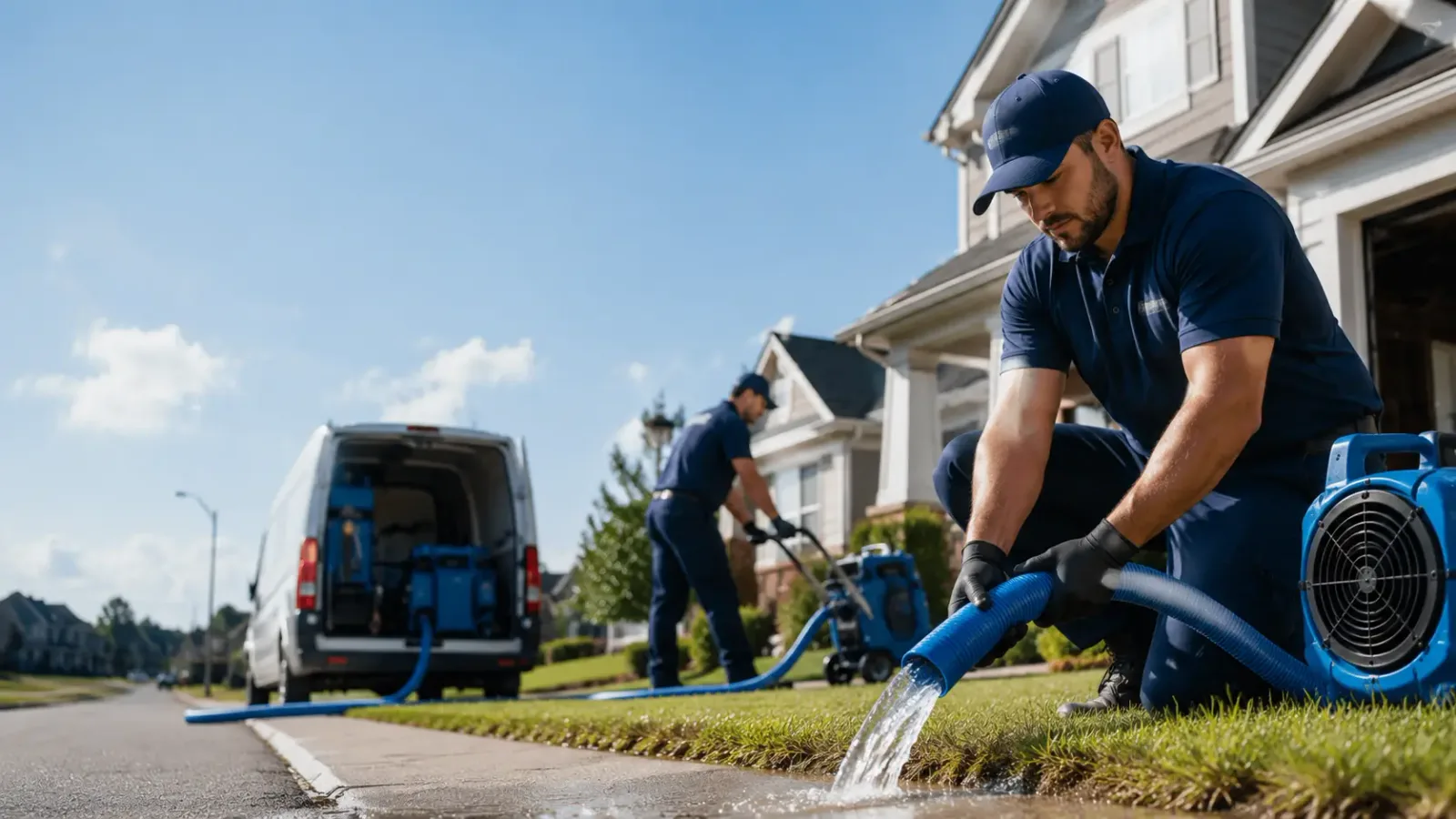 Flood Damage Restoration in Hammondsville, OH